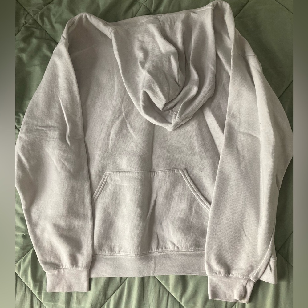White hoodie